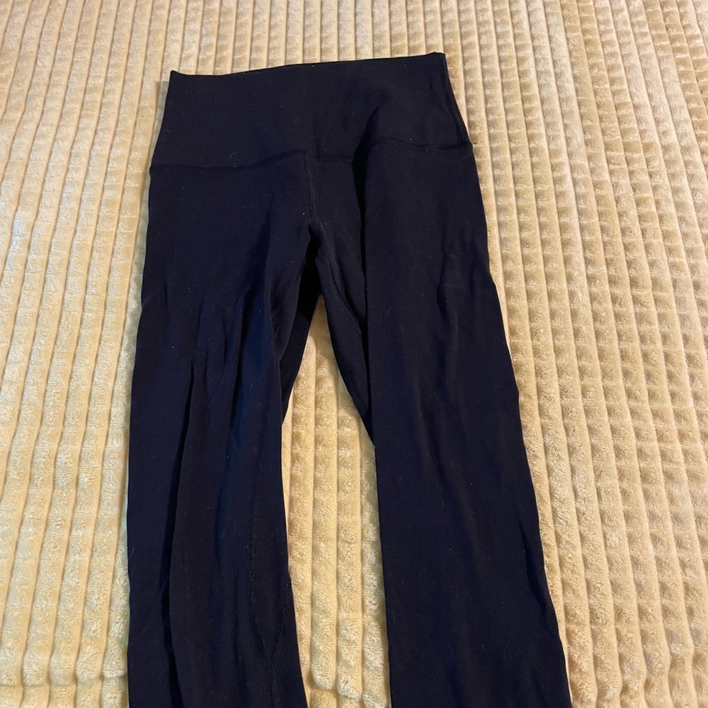 Lulu lemon black align 7/8 legging
